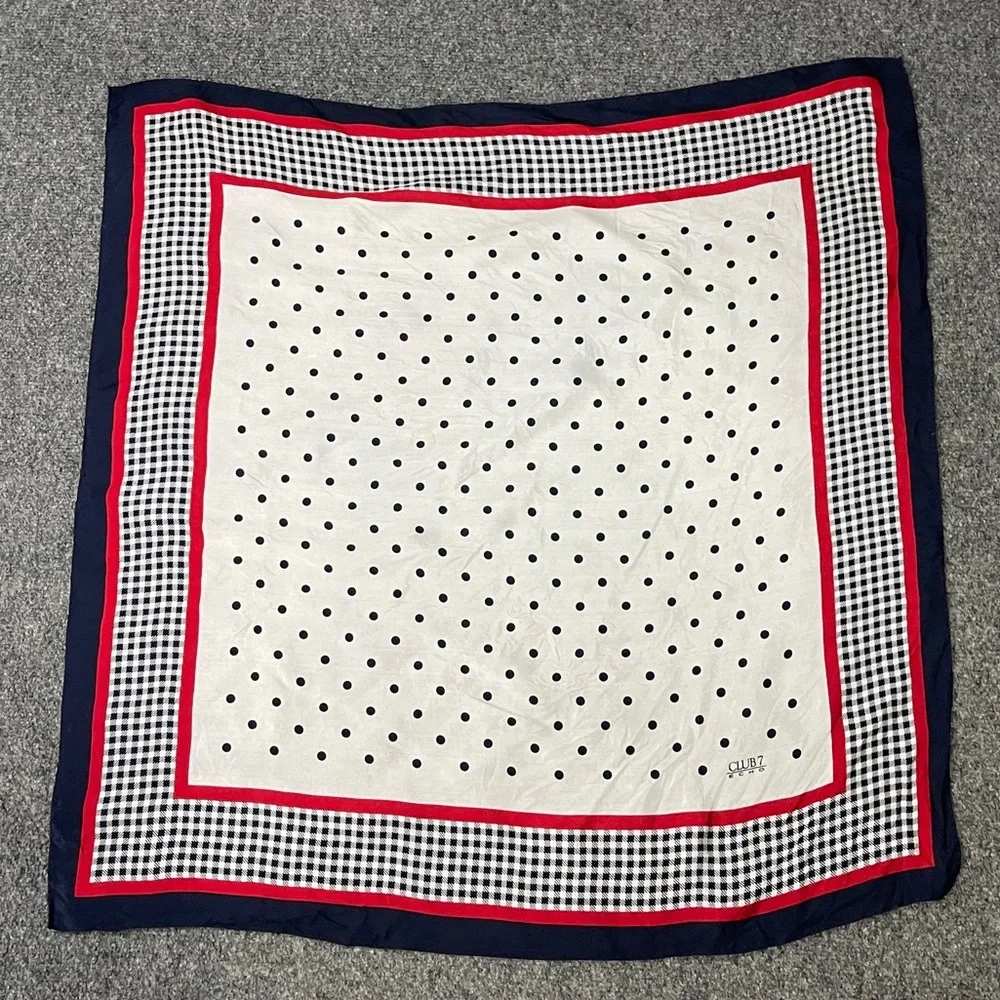 Vintage CLUB 7 ECHO Women’s Graphic Scarf